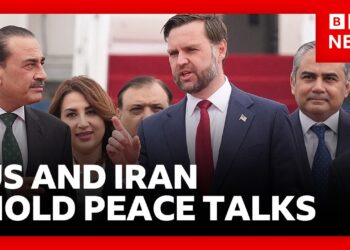 US and Iran hold peace talks in highest level meeting since 1979 Islamic revolution | BBC News