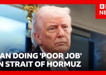 Trump says Iran’s handling of Strait of Hormuz is ‘not the agreement we have’ | BBC News