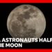 Artemis II crew see first glimpse of far side of Moon | BBC News