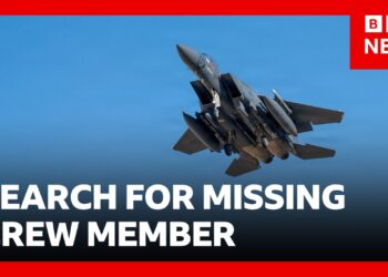 US continues search for missing crew member from downed jet as Iran offers capture reward | BBC News