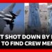 Iranian and US forces race to find missing American airman after fighter jet shot down | BBC News