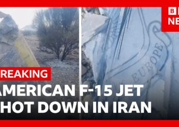 American fighter jet shot down over Iran, US and Iranian media report | BBC News