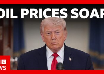 Oil prices soar after US President Donald Trump threatens more Iran strikes | BBC News