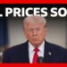 Oil prices soar after US President Donald Trump threatens more Iran strikes | BBC News