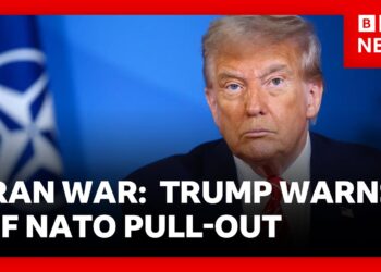 Iran War: Trump threatens to pull US out of NATO over lack of support from allies | BBC News