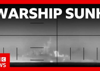 Iranian warship sunk on day five of US–Israel strikes | BBC News