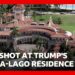 Armed man killed after entering secure perimeter of Donald Trump’s Mar-a-Lago residence | BBC News