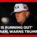 Donald Trump warns Iran ‘time is running out’ for nuclear deal | BBC News
