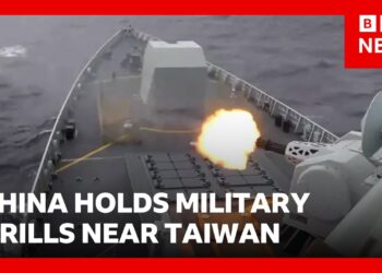 China holds military drills around Taiwan as warning to ‘separatist forces’ | BBC News