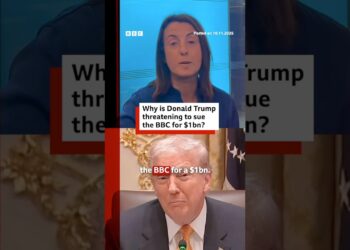 Why is Donald Trump threatening to sue the BBC for $1bn? #DonaldTrump #BBCNews