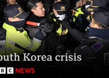 South Korea crisis –  President lifts martial law in humiliating U-turn | BBC News