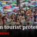 Spain set for protests over tourism | BBC News