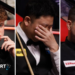 Stan Moody (left), Zhang Anda (centre) and Matthew Stevens