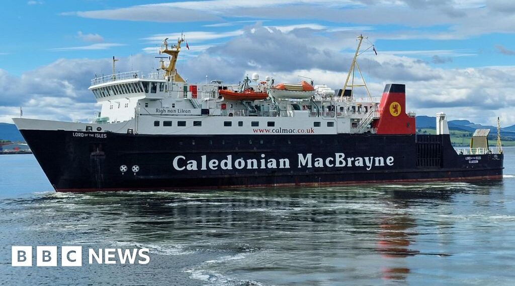Almost a third of ferry fleet out of action on Scotland's west coast