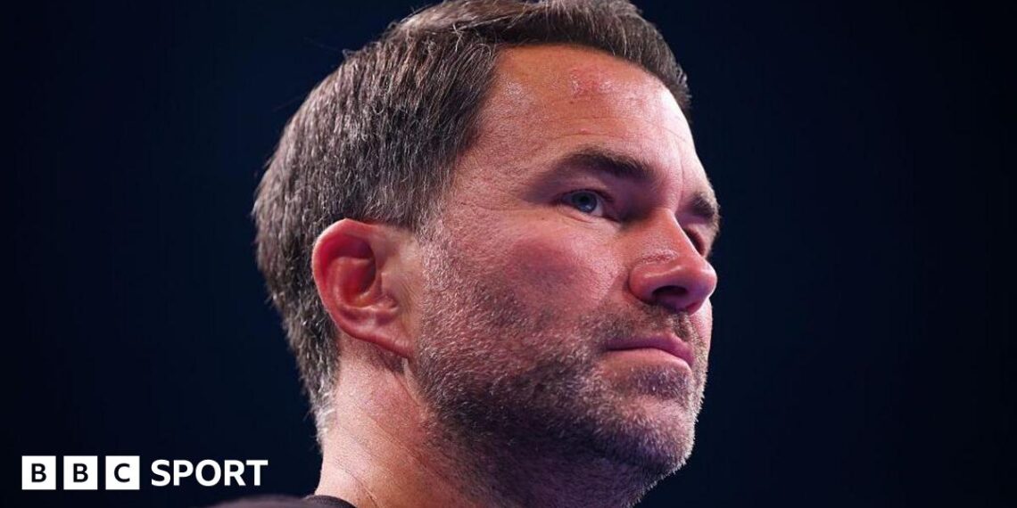 Eddie Hearn close up