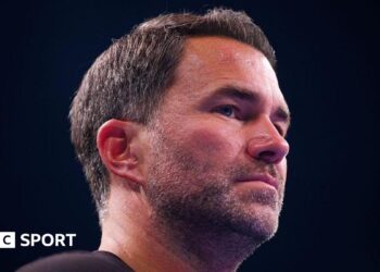 Eddie Hearn close up