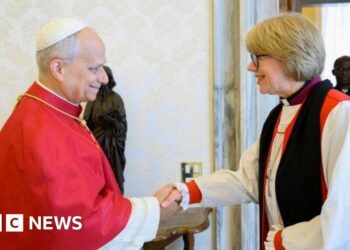 Archbishop praises Pope's anti-war comments during Vatican visit