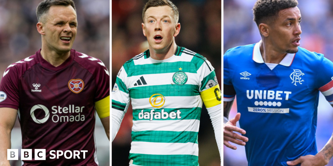 Lawrence Shankland, Callum McGregor, James Tavernier