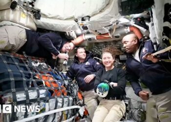 Artemis II astronauts speak from space