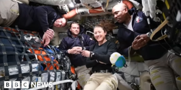 Artemis II crew share first words from space