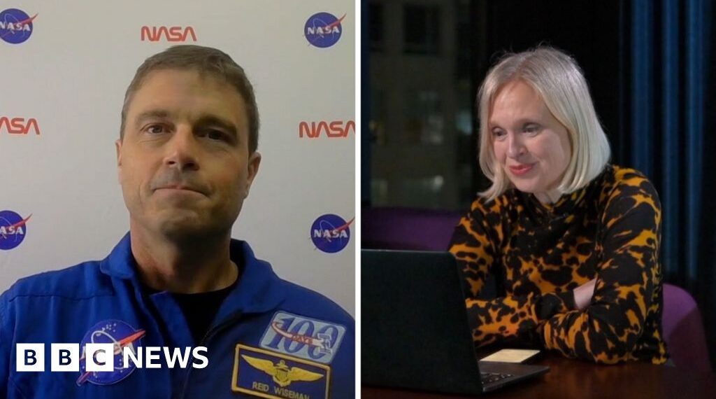 Artemis commander tells BBC about 'powerful' moment crater named after his late wife