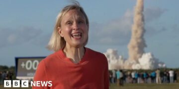 BBC journalist reacts to Artemis II launch