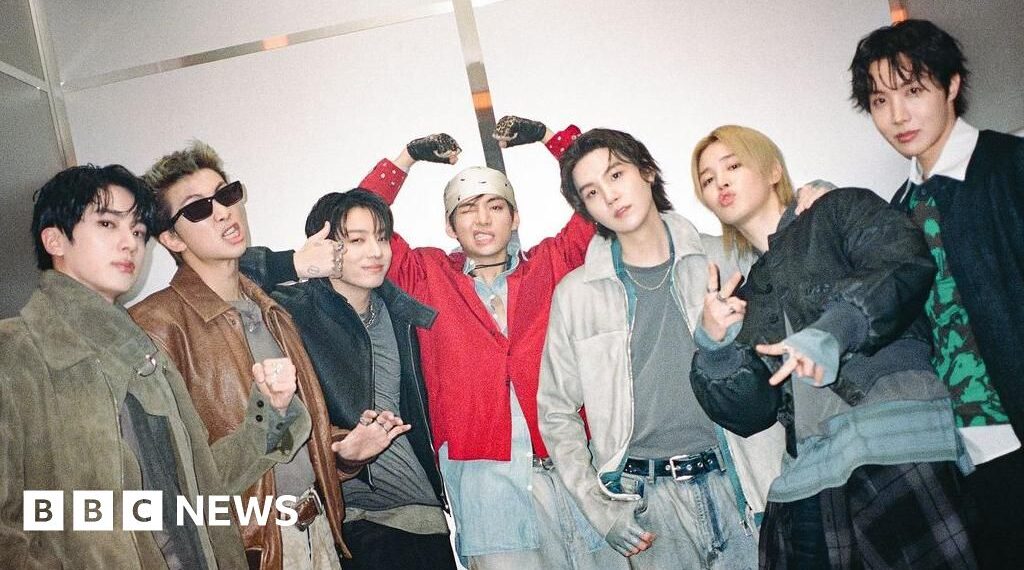 BTS battle torrential rain to kick off $1bn world tour