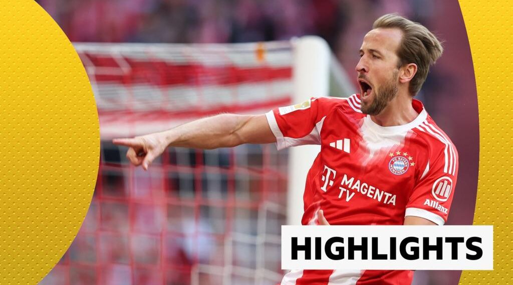 Bayern Munich's Harry Kane