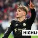 Bayern Munich's Karl celebrates a goal against SC Freiburg