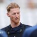 Ben Stokes during Durham training