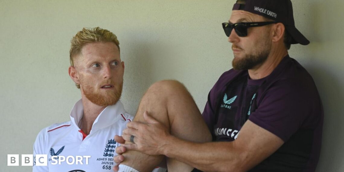 Ben Stokes and Brendon McCullum