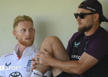 Ben Stokes and Brendon McCullum