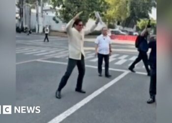 Bongbong Marcos fights ill-health rumours with star jumps