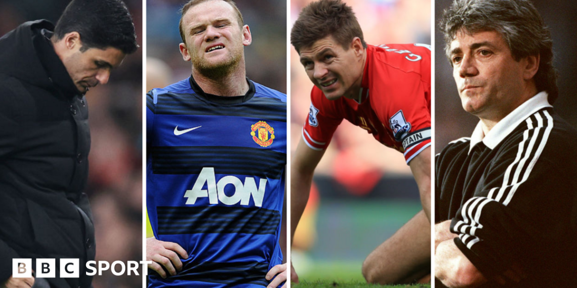 A graphic depicting Steven Gerrard, Mikel Arteta and Kevin Keegan