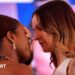 Caroline Dubois faces off with Terri Harper at a news conference