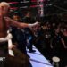 Anthony Joshua throws a left hook against Jake Paul
