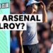 Rory McIlroy and Martin Odegaard look down in disappointment