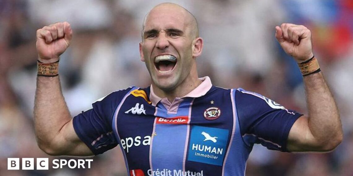 Bordeaux scrum-half Maxime Lucu