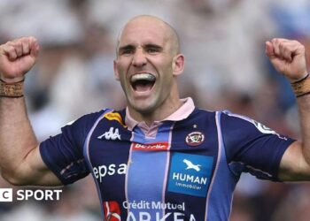 Bordeaux scrum-half Maxime Lucu