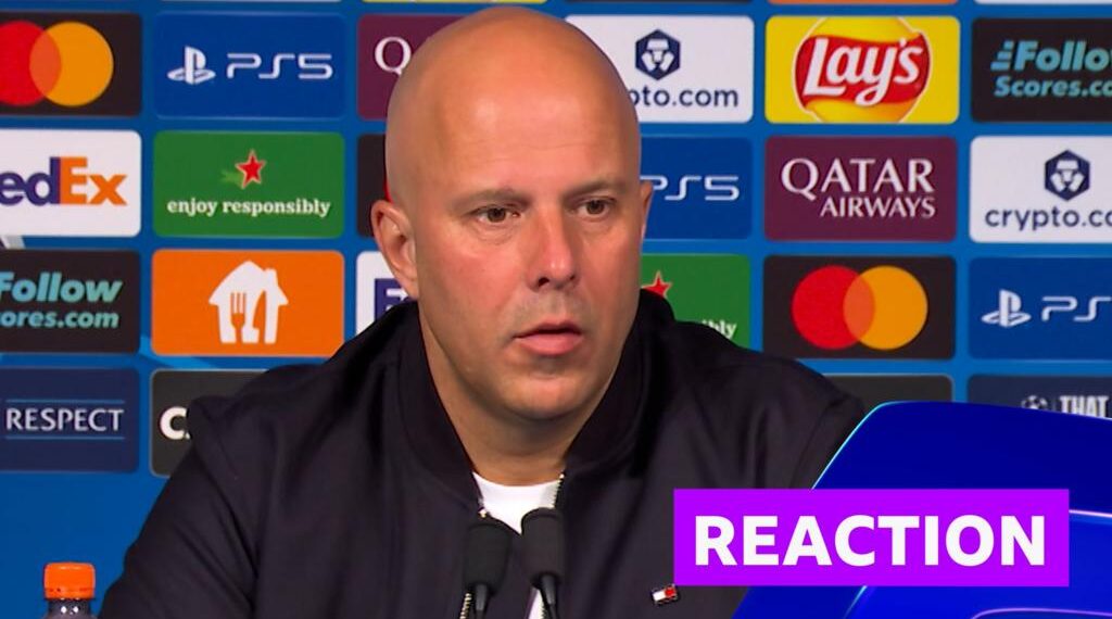 Arne Slot in post match press conference
