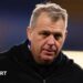 Chelsea chairman Todd Boehly looks on ahead of kick-off in the Blues' Champions League last-16 knockout match against Paris Saint-Germain at Stamford Bridge