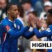 Joao Pedro and Estevao celebrate for Chelsea