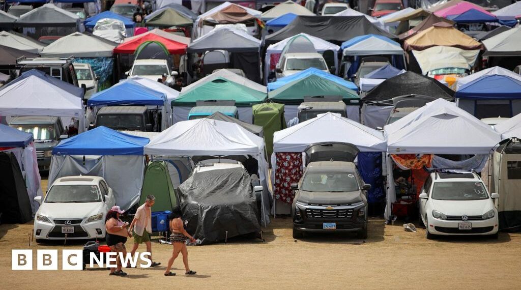 Coachella campers are turning tents fancy - and not all Brits are happy