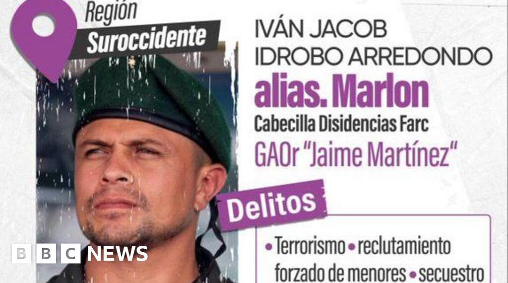 Colombia offers record $1.4m-reward for rebel it blames for deadly bomb attack
