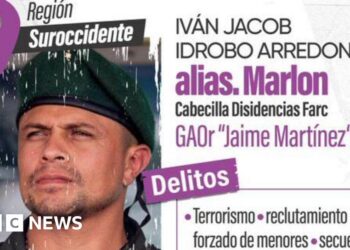 Colombia offers record $1.4m-reward for rebel it blames for deadly bomb attack