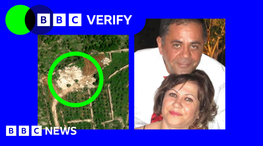 Couple discovers Lebanon home destroyed by Israel from satellite image