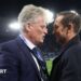 Doug King and Frank Lampard share a moment after Coventry's title-sealing win over Portsmouth