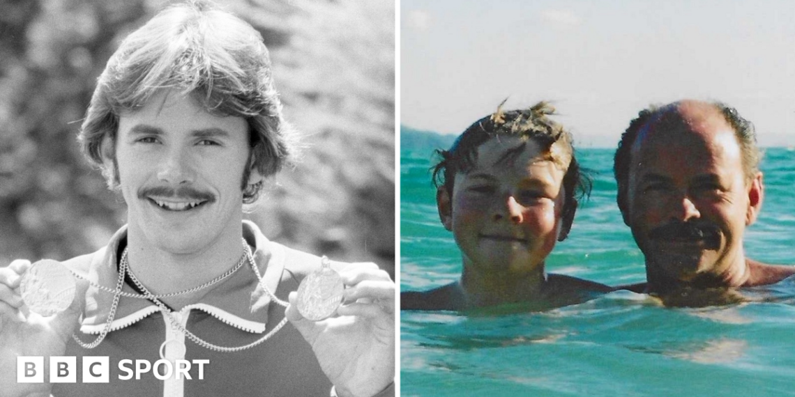 David Wilkie and Mark Spitz