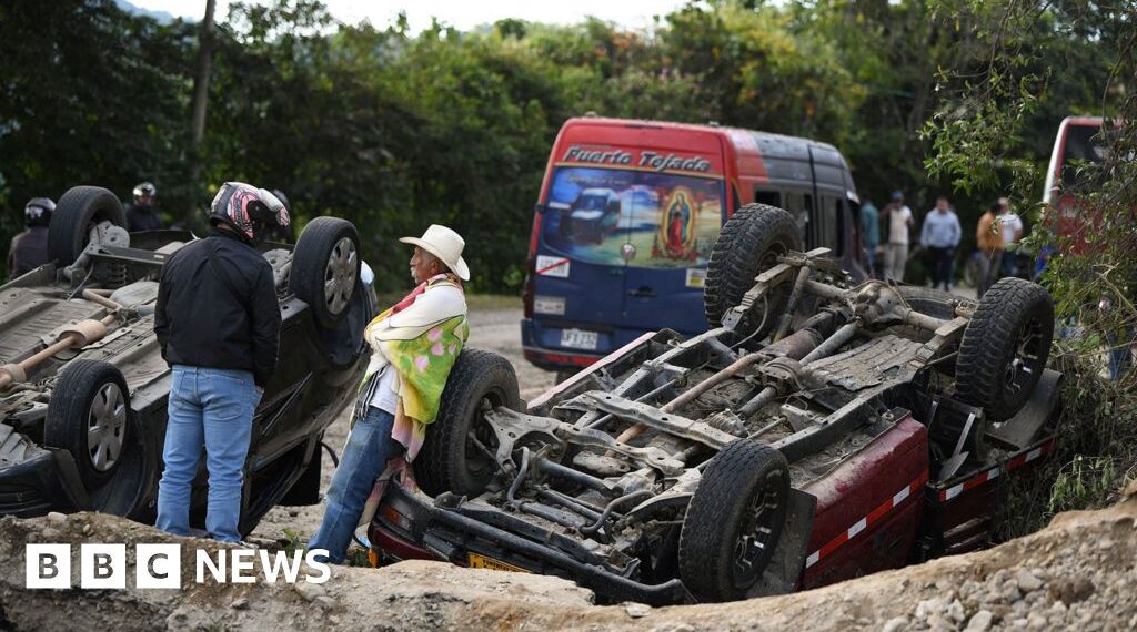 Death toll in Colombia highway bus bomb attack rises to 20