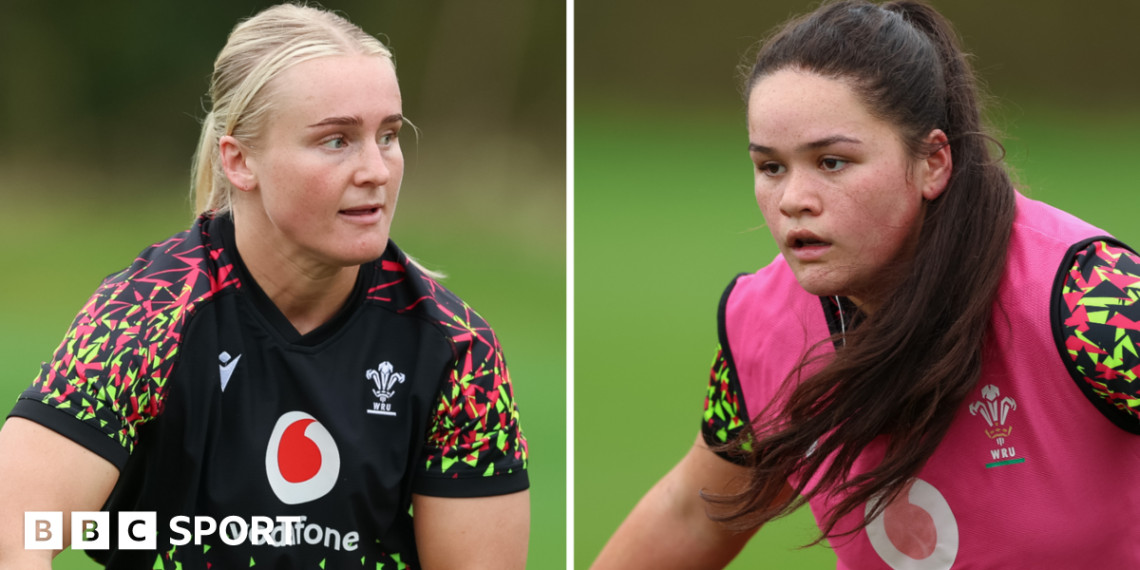 Seren Singleton and Jorja Aiono